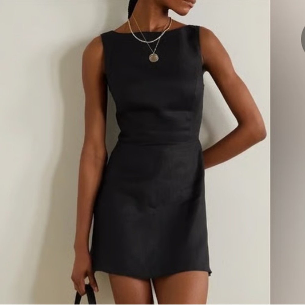 Reformation Zenni Linen Mini Dress